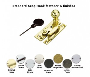 Narrow Keep Hook Fastener