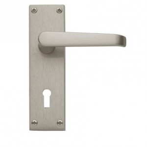 Victorian Satin Nickel lock